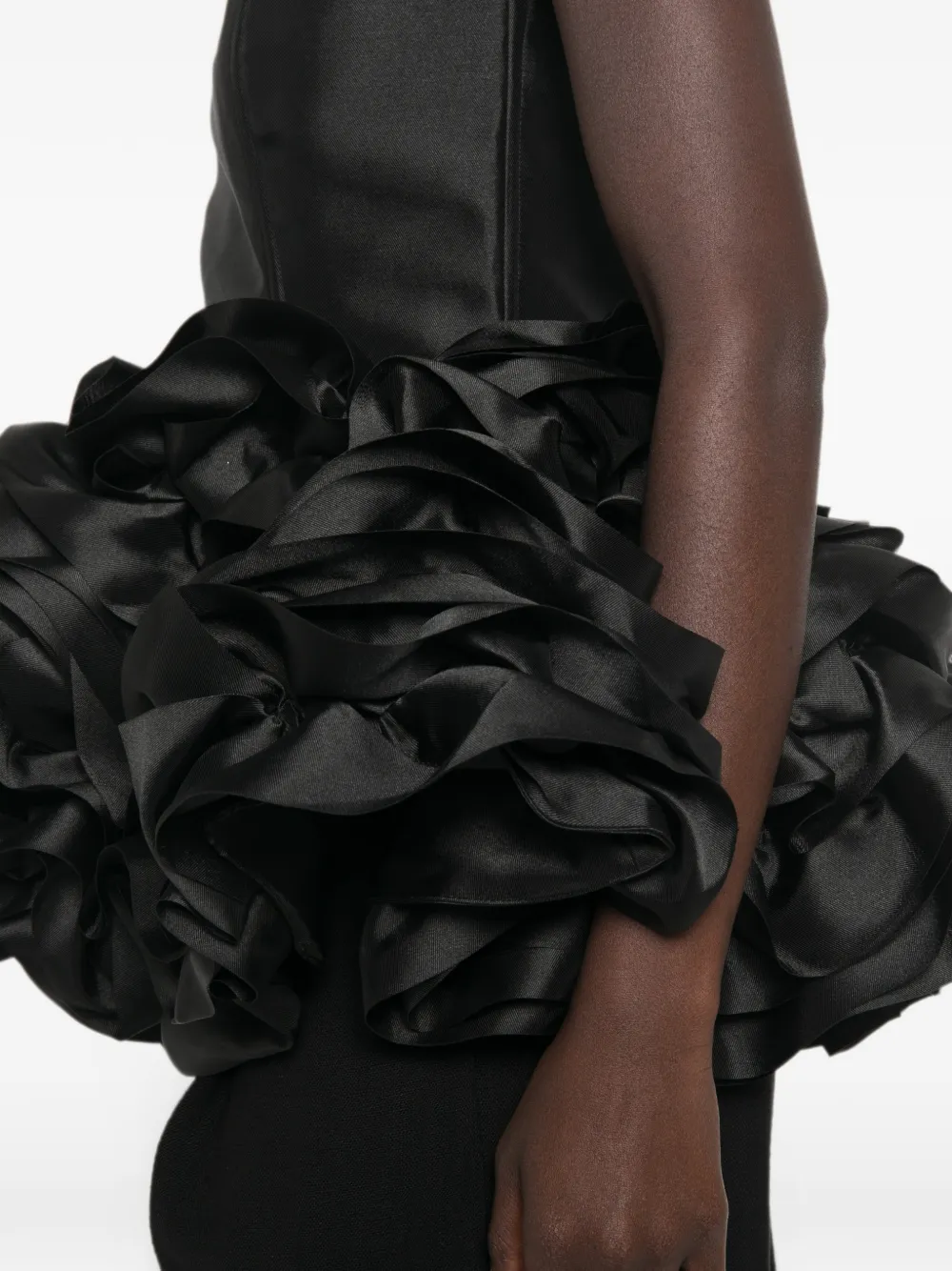 Marques'Almeida Strapless top Zwart