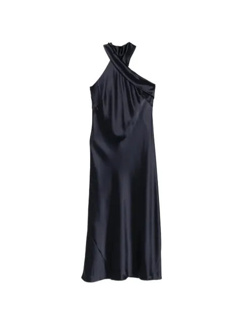 Galvan London robe mi-longue Pandora en satin