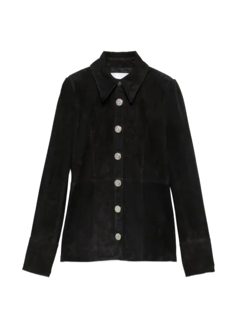 Galvan London chamarra de gamuza