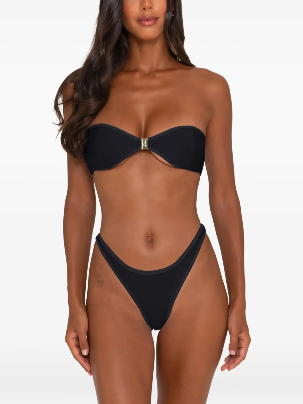  Fae Swim Bragas De Bikini Hailey - Negro 