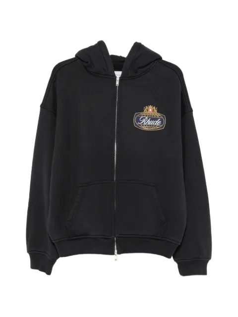 RHUDE zip-up hoodie