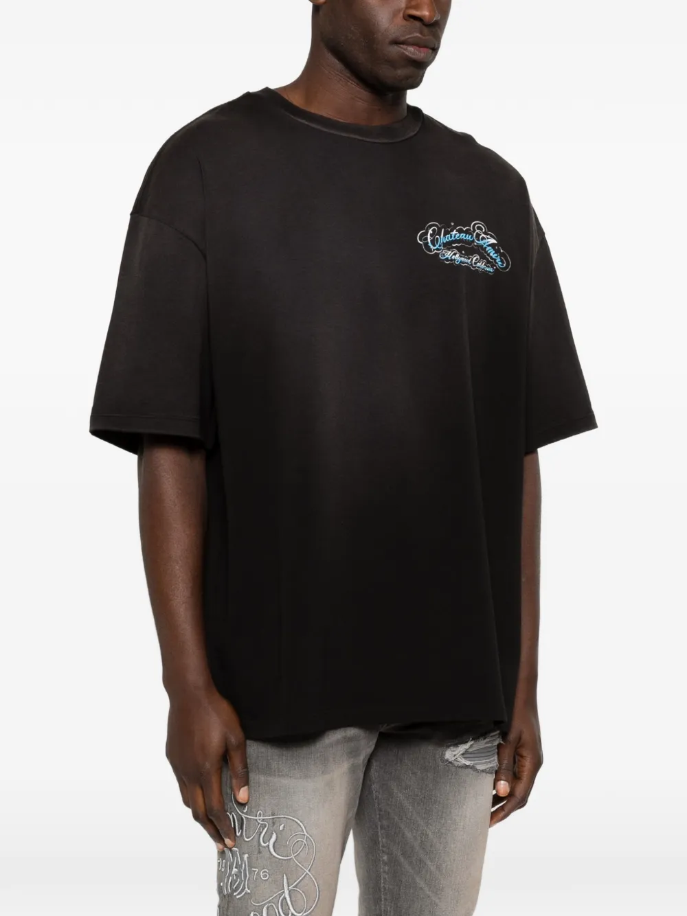 AMIRI Ma Core T-shirt met grafische print Zwart