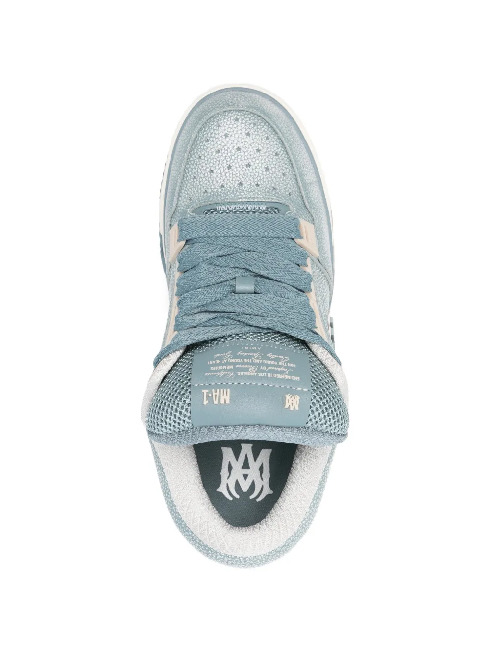 AMIRI MA-1 logo-detail sneakers Blauw