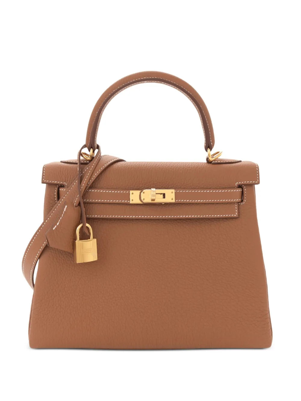 Hermès Pre-Owned Borsa tote Kelly Retourne 2025 - Marrone