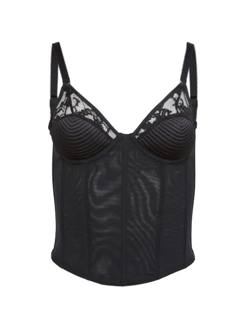 Fleur Du Mal lace bra bustier