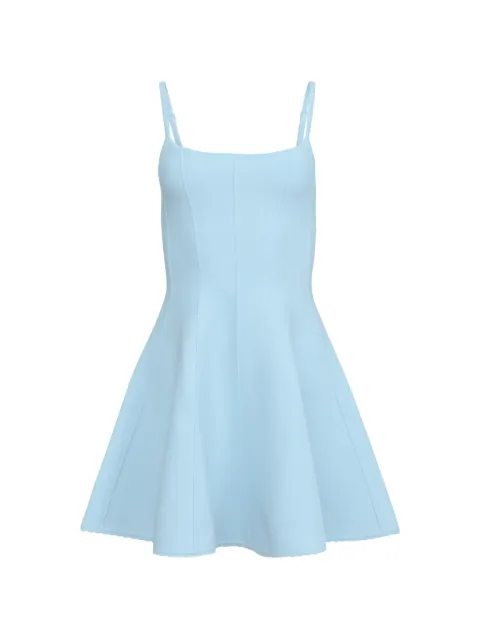 Fleur Du Mal flared corset mini dress
