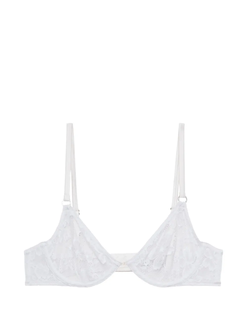 Fleur Du Mal Reggiseno Le Stretch in pizzo - Bianco