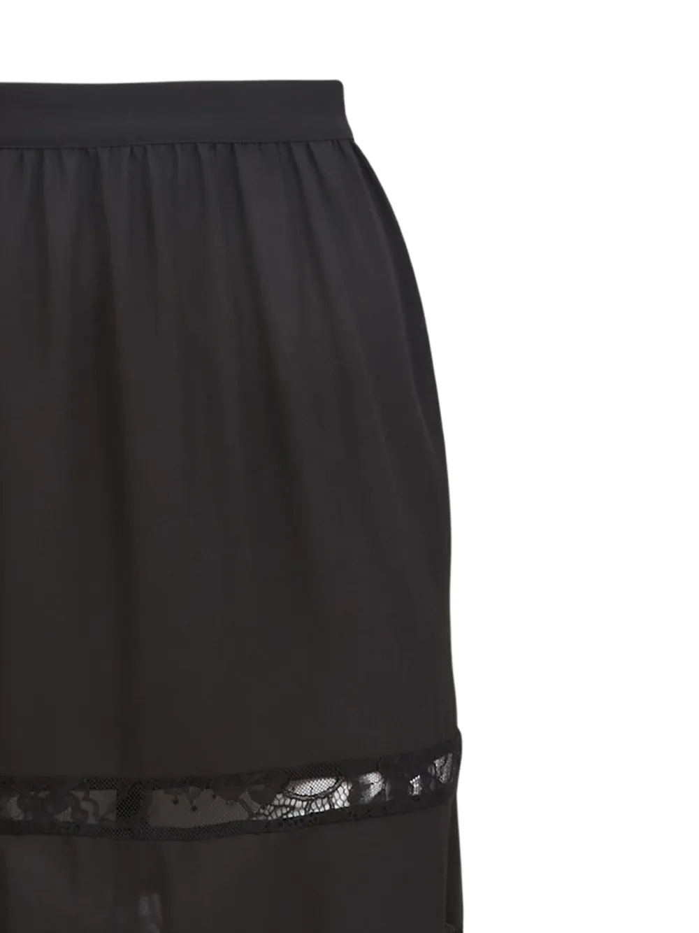 Fleur Du Mal Juliet maxi-rok met kant Zwart