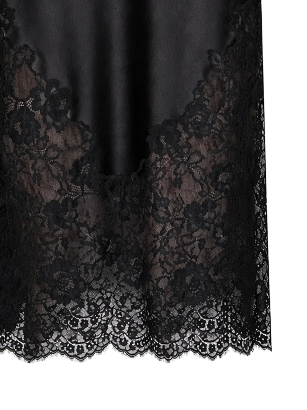 Juliet Lace-Trim Midi Skirt