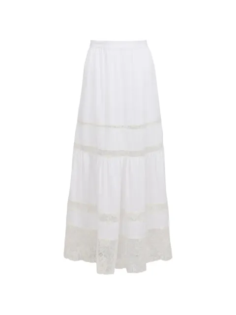 Fleur Du Mal — Juliet lace maxi skirt