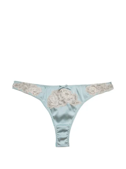 Fleur Du Mal 줄리엣 레이스 텅 팬티