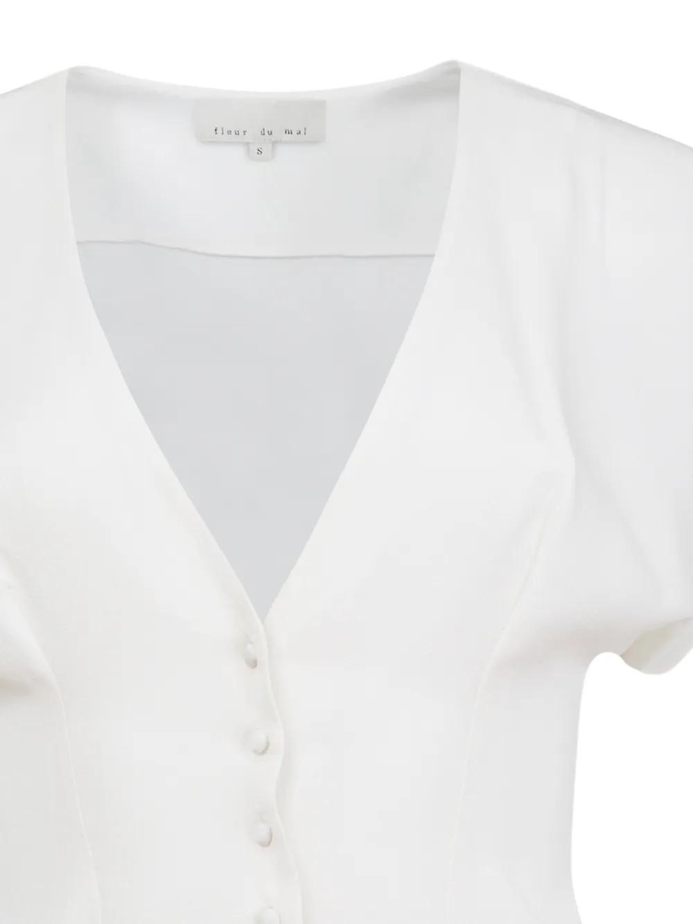 Fleur Du Mal Adeline top Wit