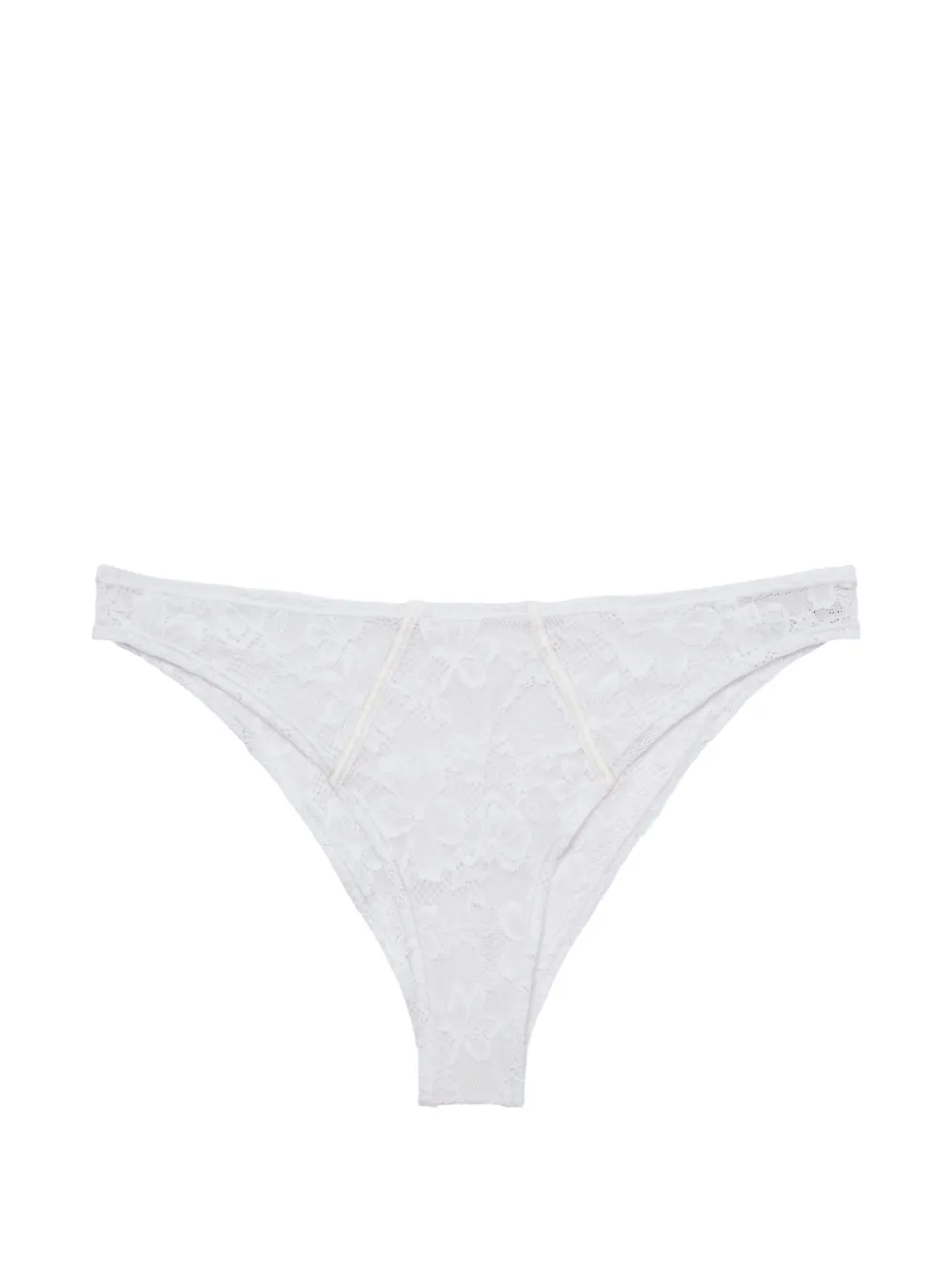 Fleur Du Mal Slip Le Stretch - Bianco