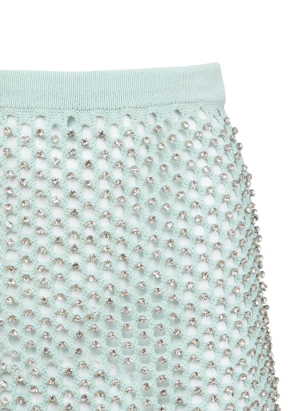 Fleur Du Mal Verfraaide mini-rok Groen