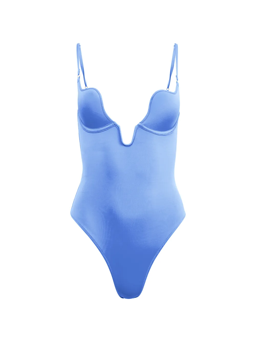 Fleur Du Mal Seduce U-Plunge swimsuit - Blu