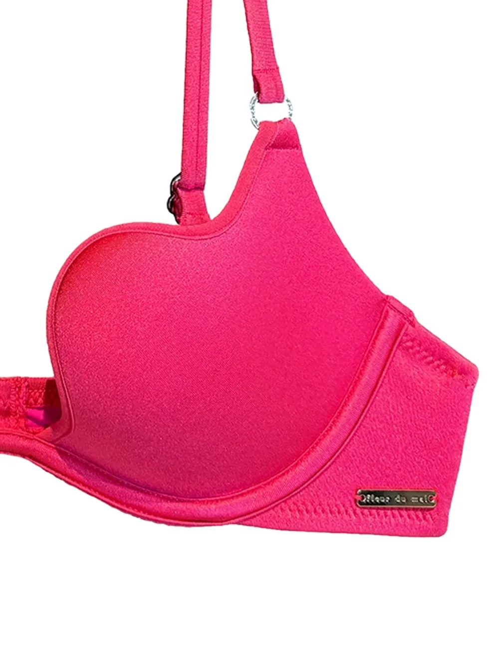 Fleur Du Mal Seduce bikinitop met U-watervalhals Roze