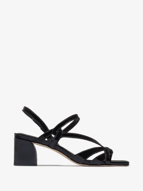 Bernardo Gyoda square-toe strappy sandals
