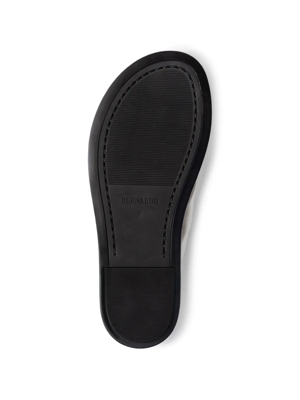 Bernardo Salt sandalen met string Wit