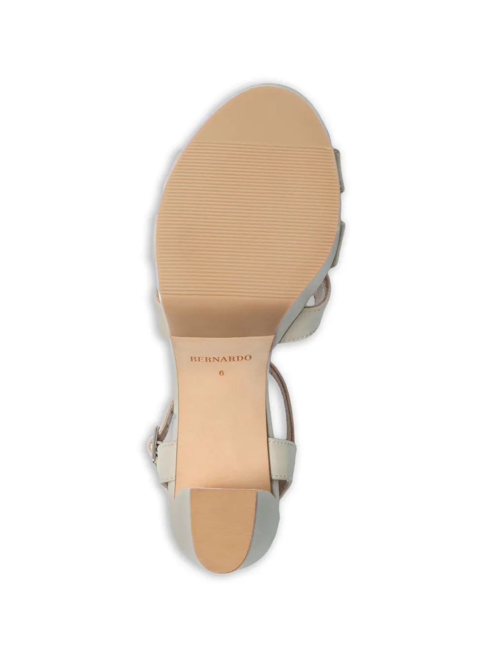 Bernardo Vittoria geweven sandalen met plateauzool Beige