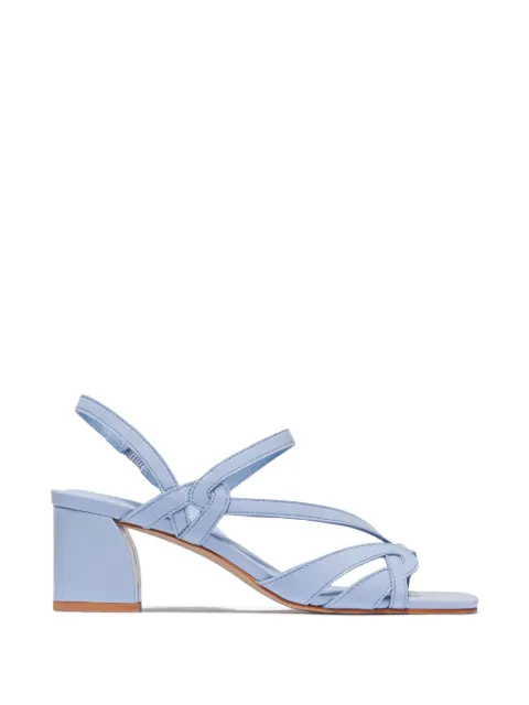 Bernardo Gyoda square-toe strappy sandals