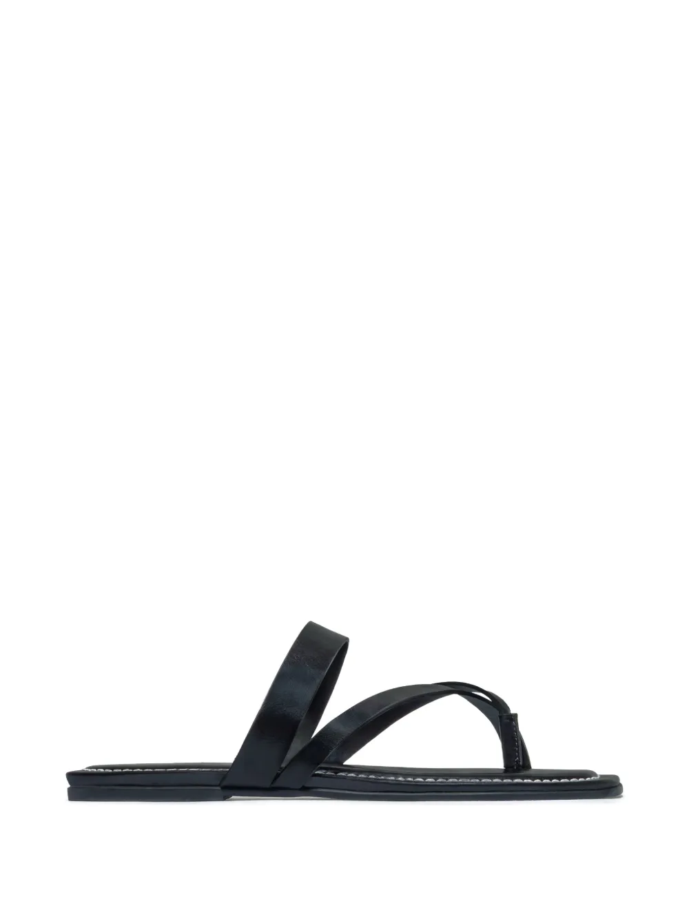 Bernardo Ocana sandalen met teenring Zwart
