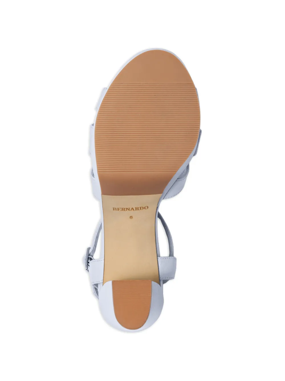 Bernardo Vittoria geweven sandalen met plateauzool Blauw