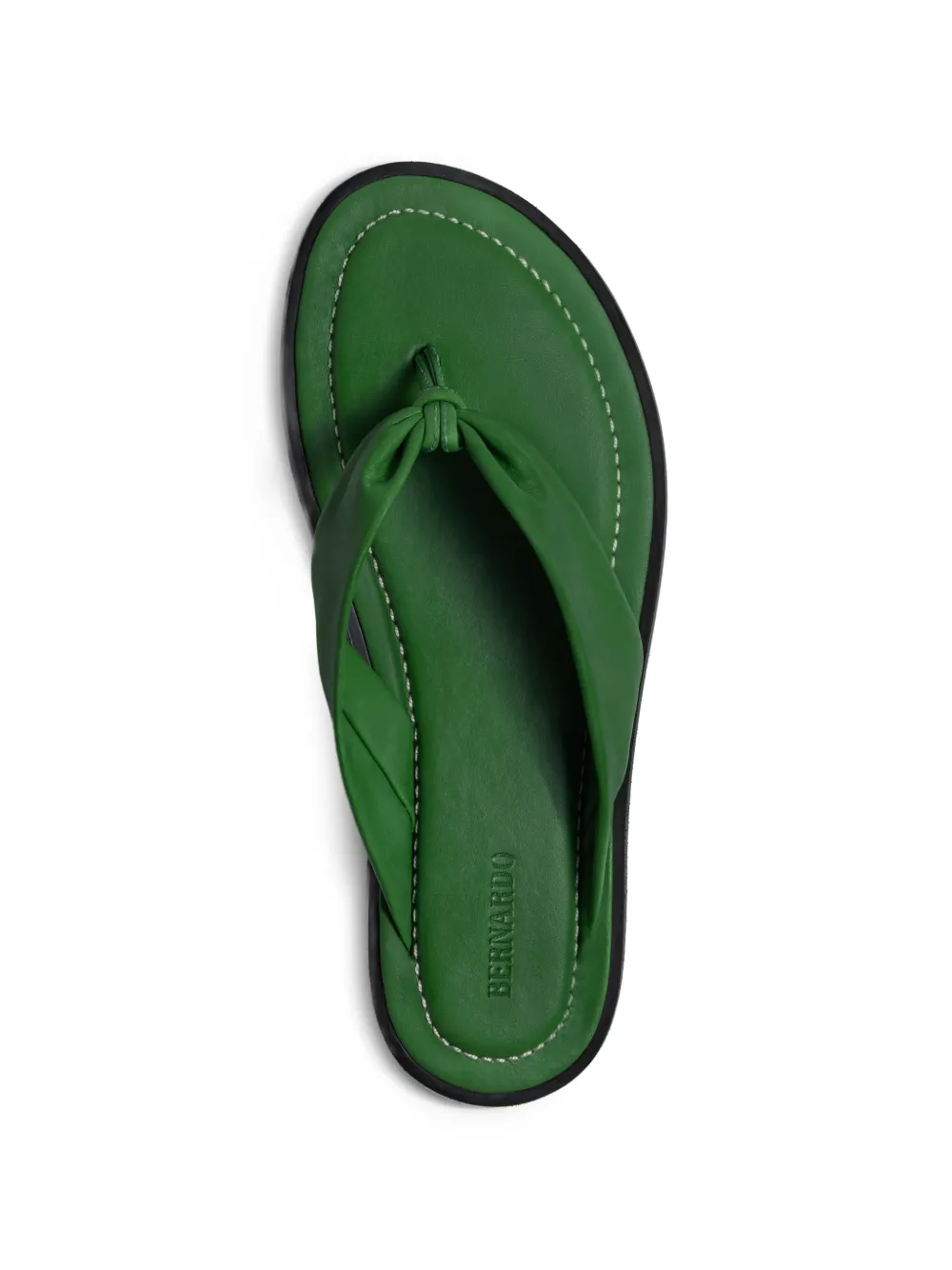 Bernardo Salt sandalen met string Groen