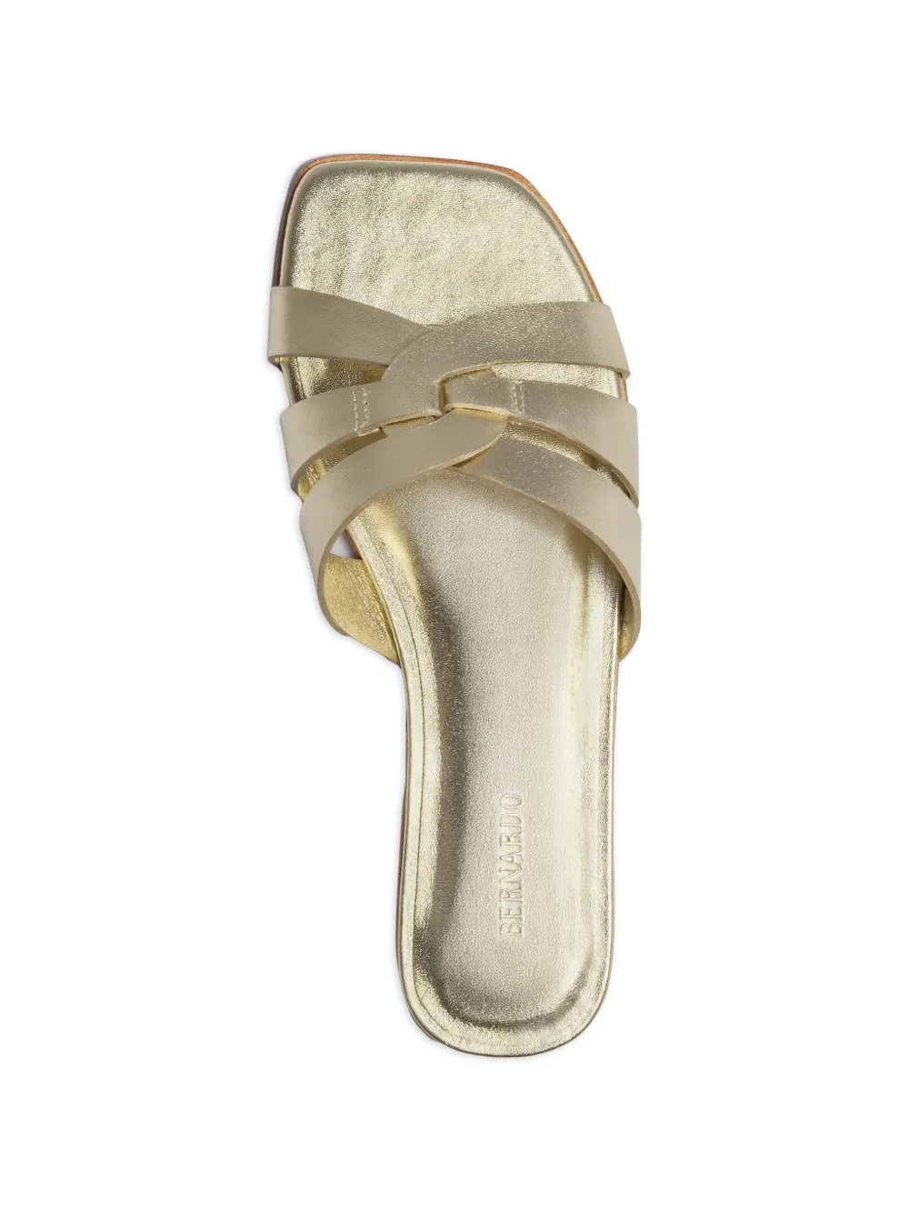 Oxford Woven Flat Sandals