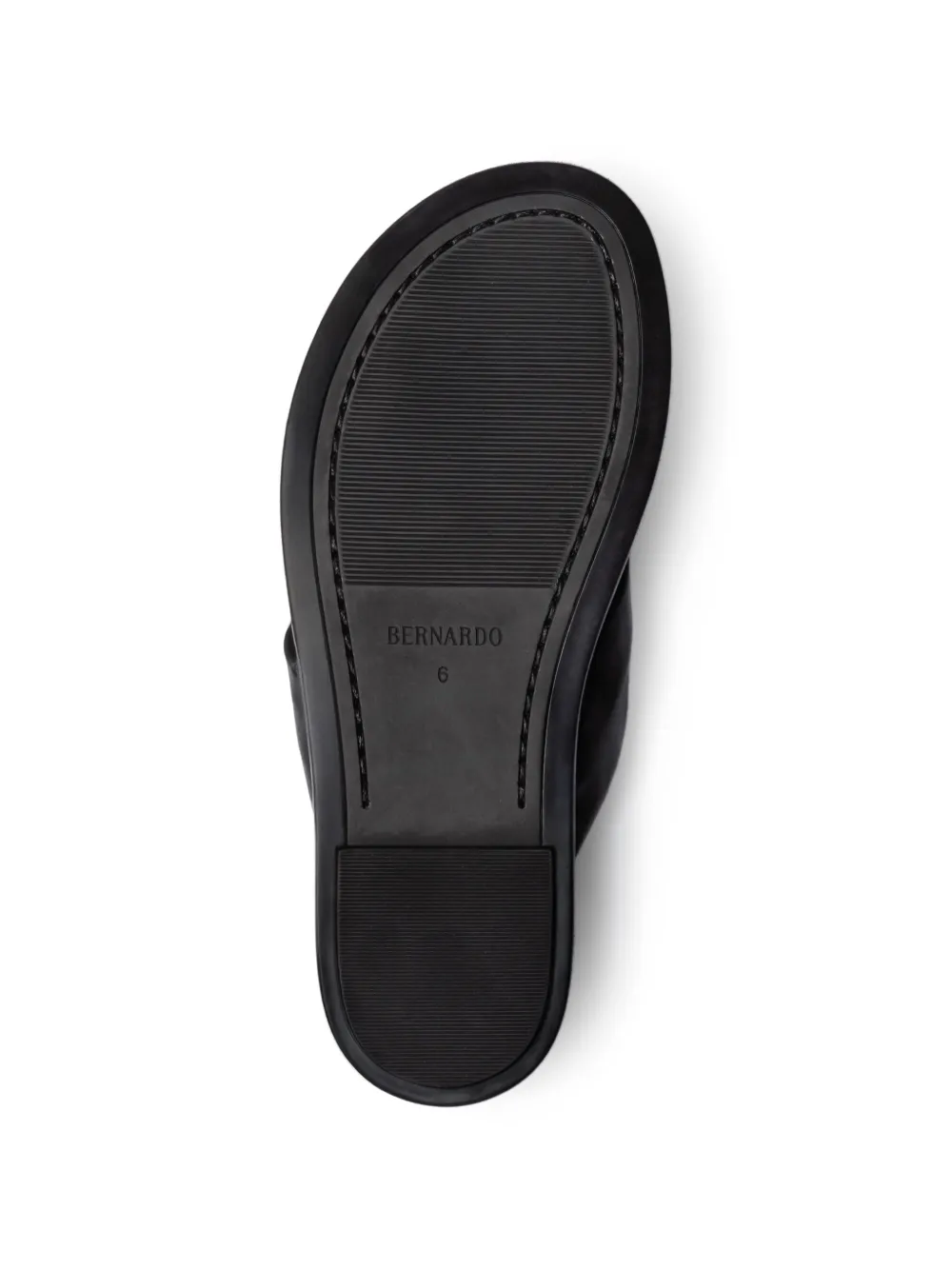 Bernardo Salt sandalen met string Zwart