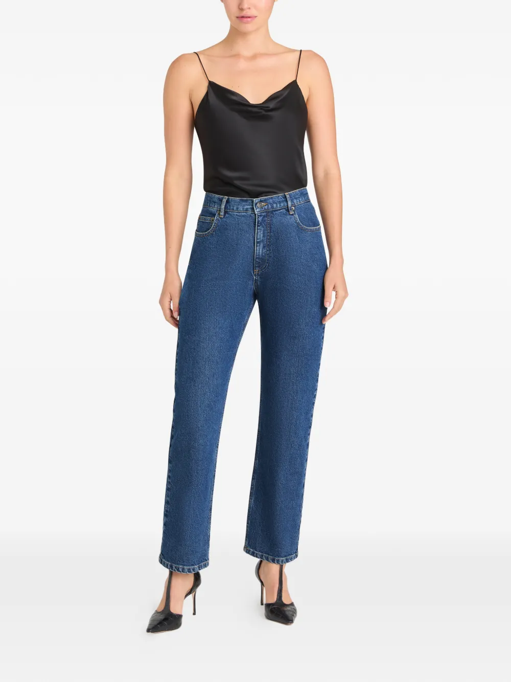 Cinq A Sept Straight jeans Blauw