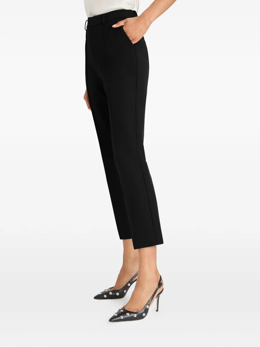 Cinq A Sept Emmy cropped broek Zwart