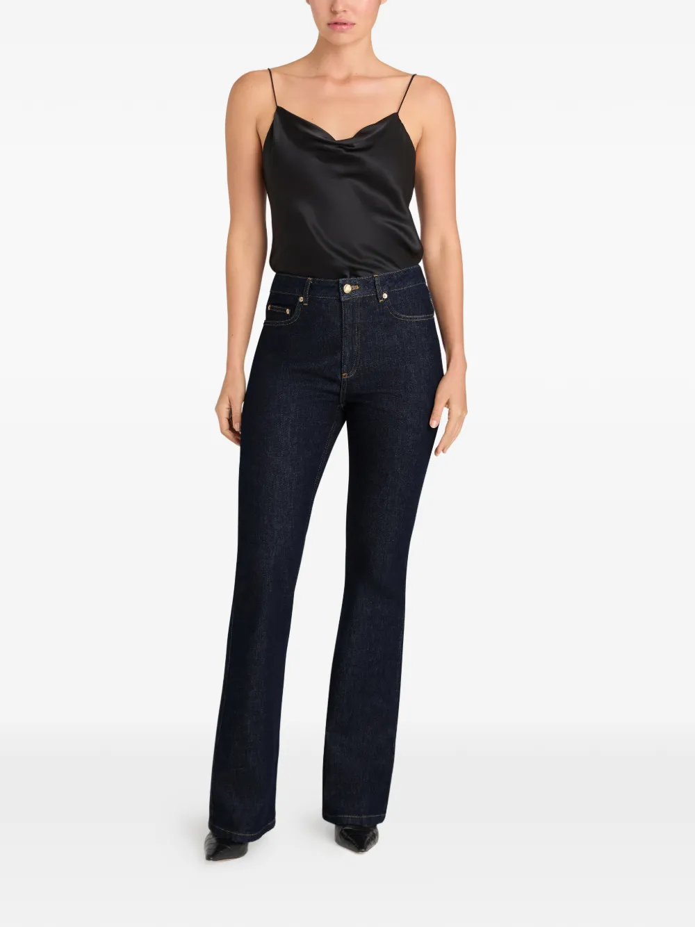  Cinq A Sept Stevie Flared-leg Jeans - Blue 