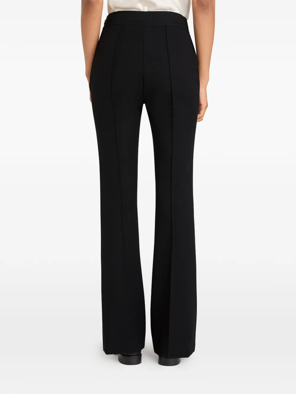 Cinq A Sept Aubrie flared broek Zwart