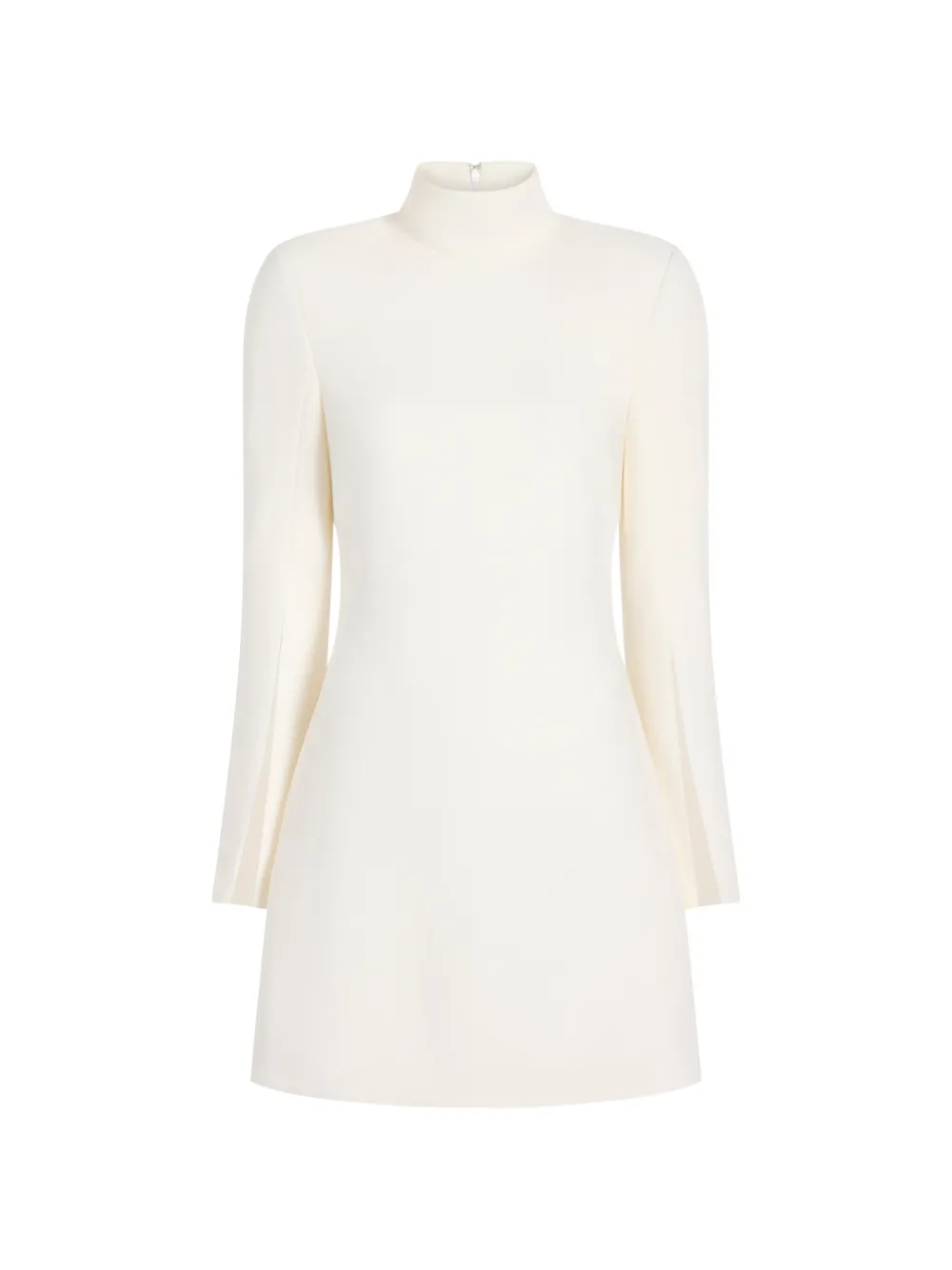 Cinq A Sept Randa split-sleeve high-neck mini dress - Toni neutri
