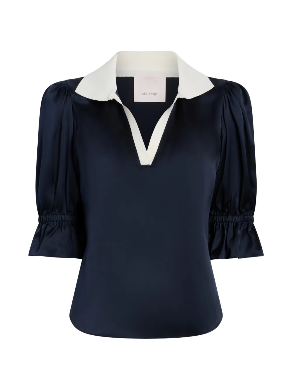 Cinq A Sept Blusa Freida con scollo a V