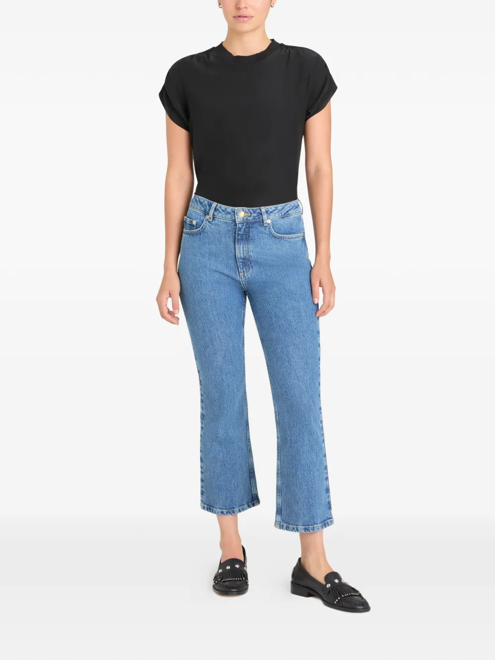  Cinq A Sept Vaqueros Capri Stevie - Azul 