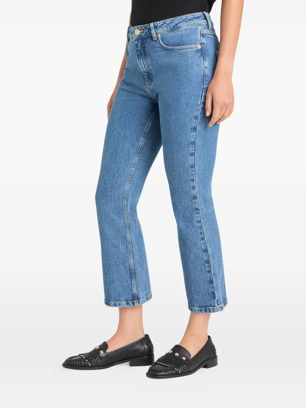 Cinq A Sept Stevie cropped jeans Blauw