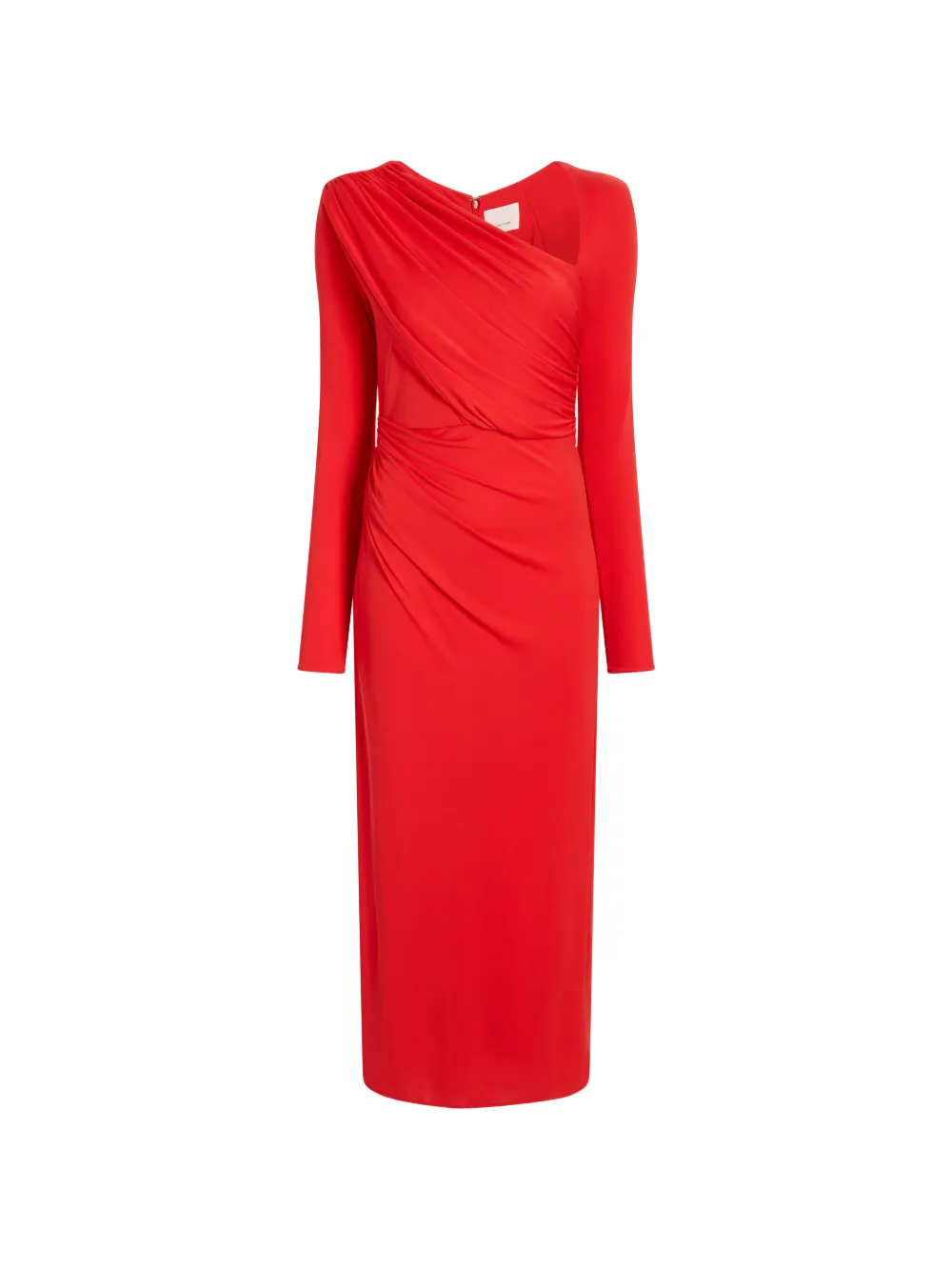 Cinq A Sept Jalyn long-sleeve midi dress - Rosso