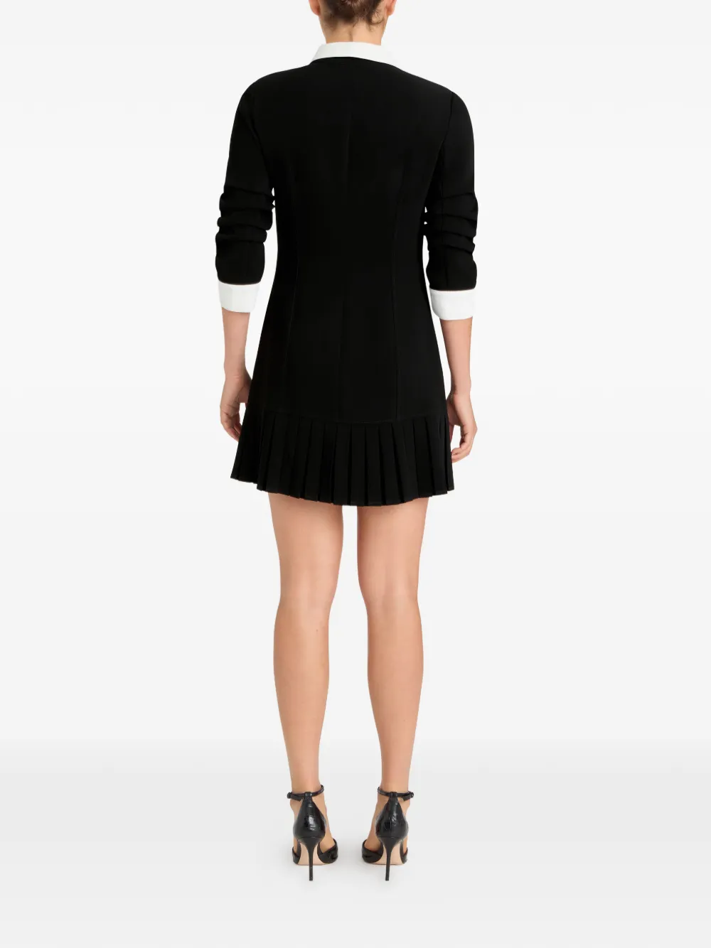 Cinq A Sept Lucilla mini-blousejurk Zwart