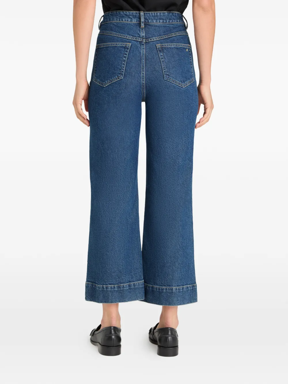 Cinq A Sept Joey jeans met manchetten Blauw