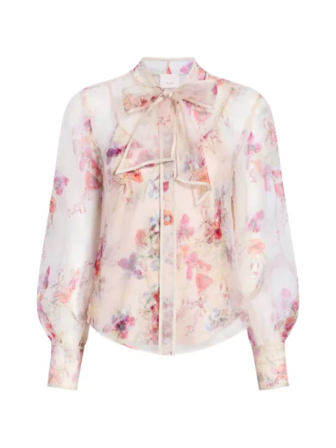 Cinq A Sept camisa Iris Bouquet Farouz