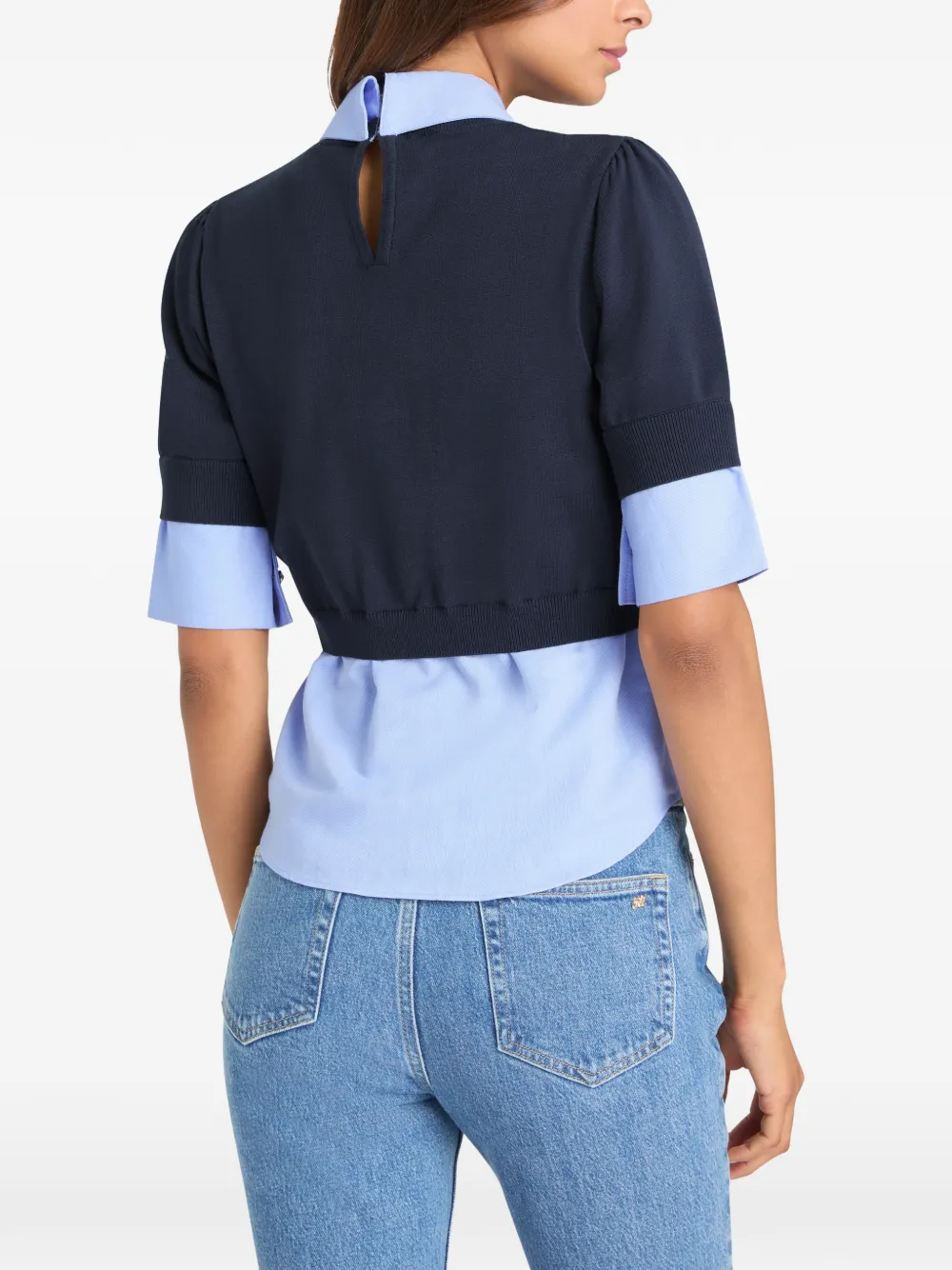 Cinq A Sept Gebreide top Blauw