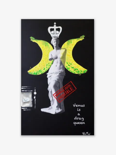 Vj’s Mind Venus banana-print painting