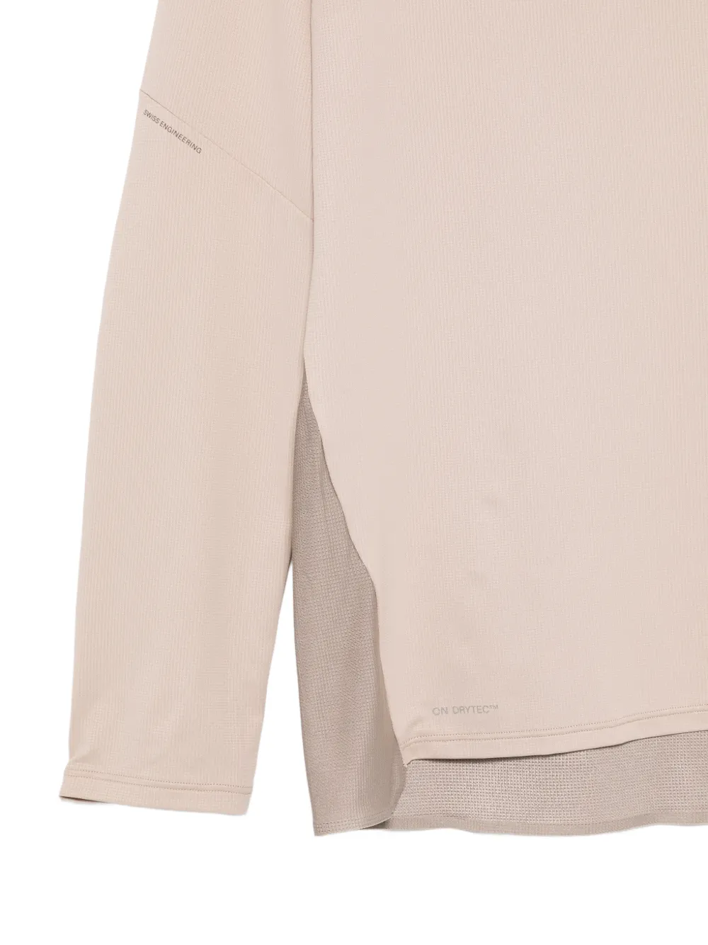  On Performance Long T-shirt - Neutrals 