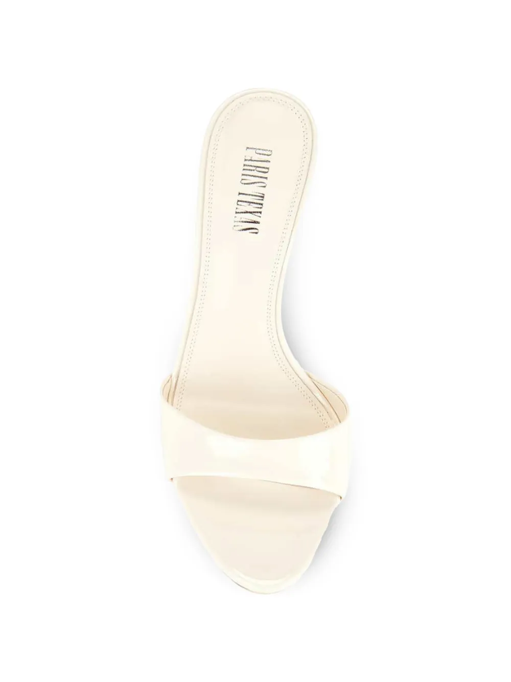 Paris Texas Lidia leather heeled sandals Wit