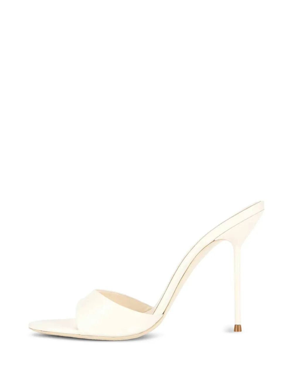 Paris Texas Lidia leather heeled sandals Wit