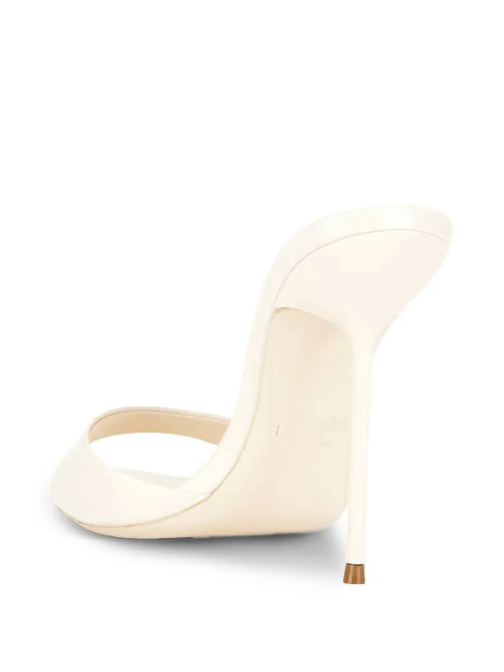 Paris Texas Lidia leather heeled sandals Wit