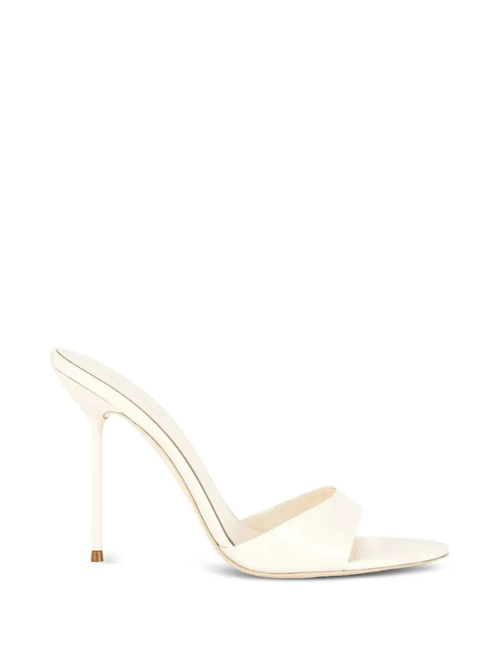 Paris Texas Lidia leather heeled sandals Wit