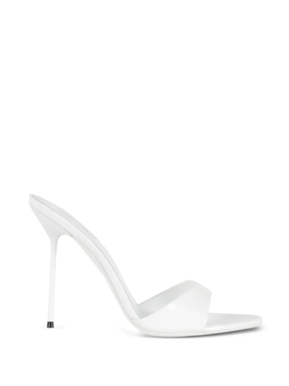 Paris Texas Lidia leather heeled sandals - Bianco