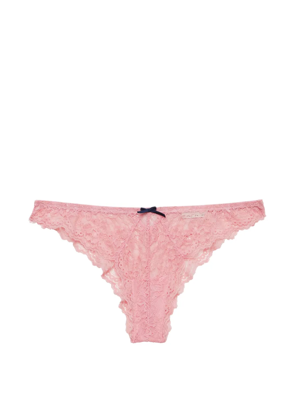 Fleur Du Mal Slip Bianca - Rosa